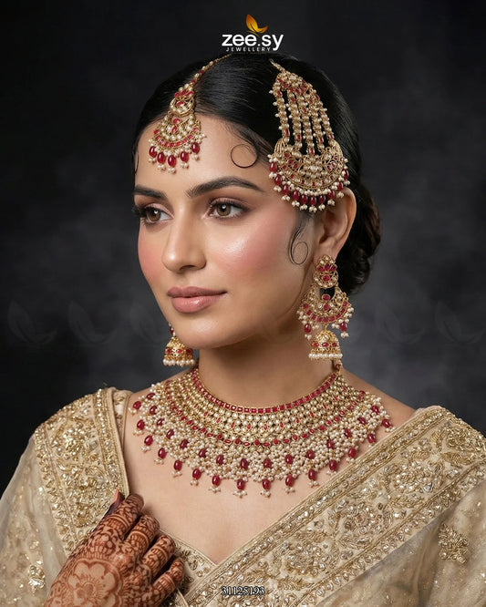 Eminent Wide Gilded Bridal Set